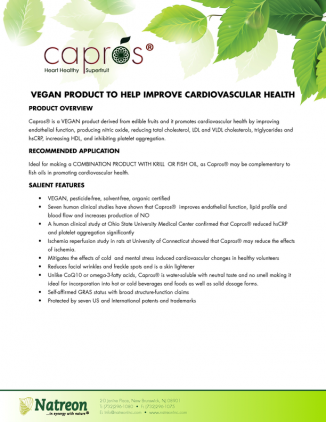 Capros® Superfruit: Next Generation Product for Cardiovascular Health