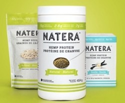 Naturally Splendid distributes a line of hemp foods under the Natera brand name.