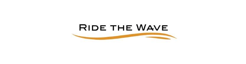 Ride the wave logo