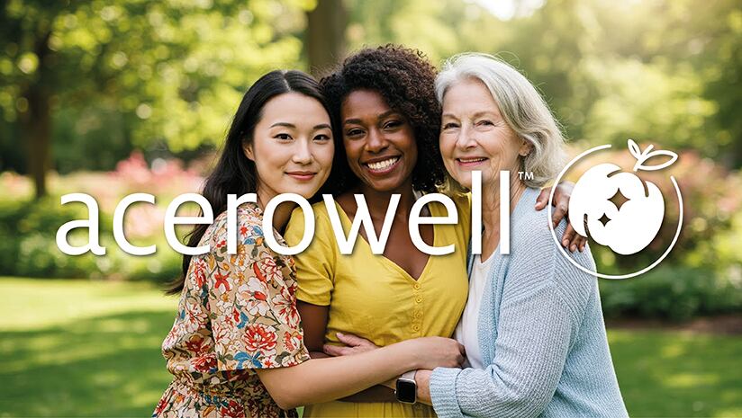 Acerowell™ the NEW healthy aging solution from acerola
