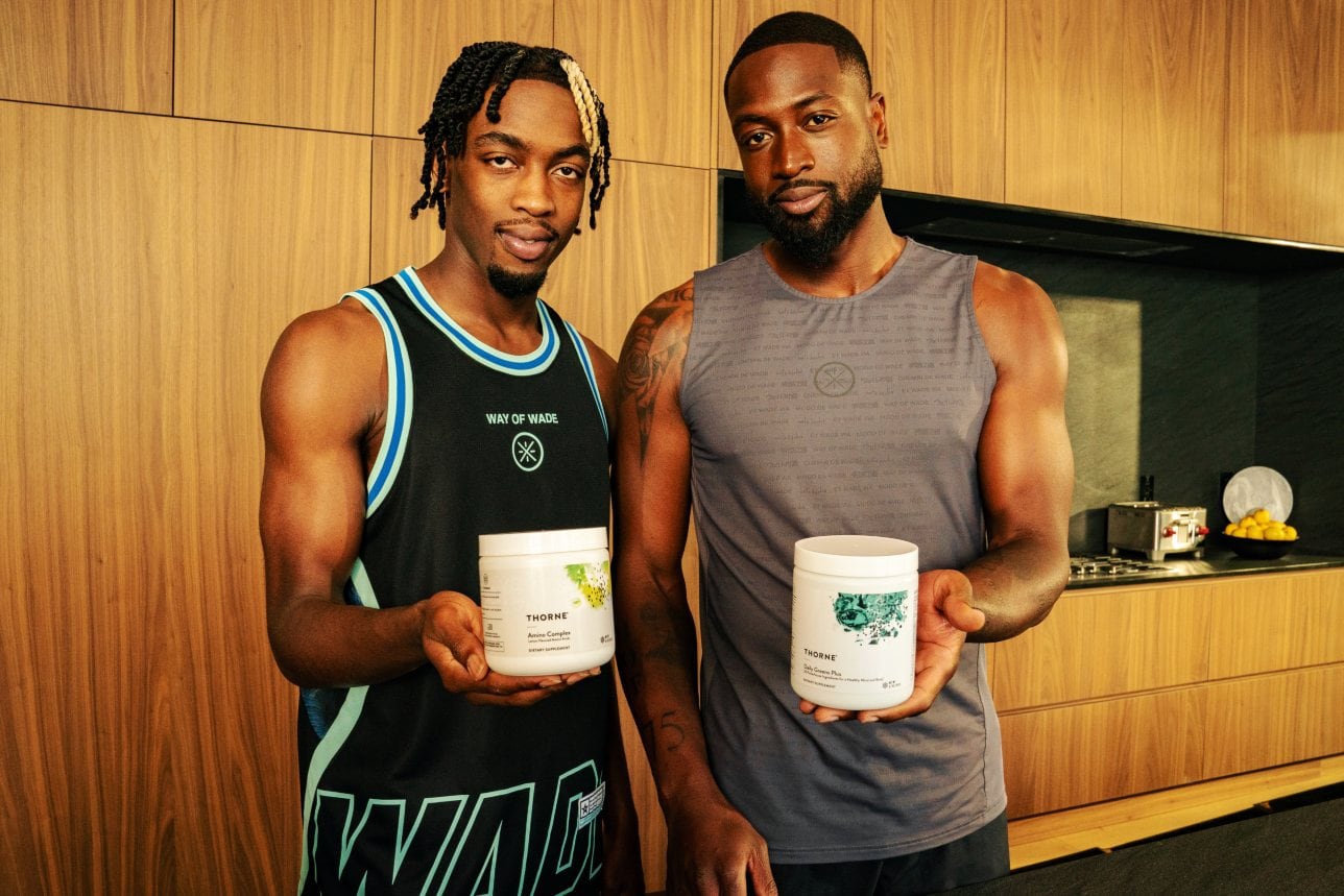 Thorne launches Build to Last campaign with Dwyane and Zaire Wade
