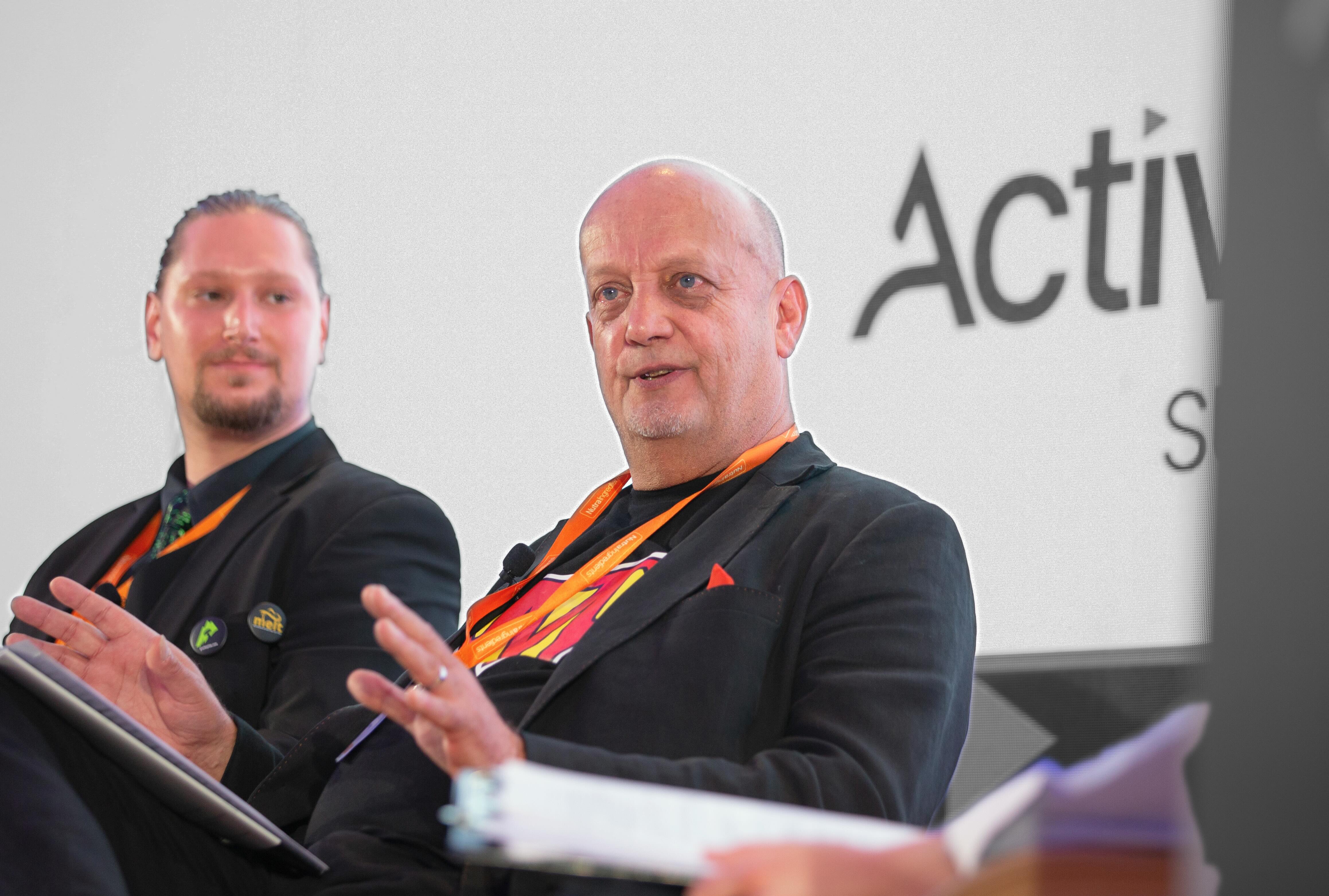 Robin Gurney, director at Musheez, speaking at the Active Nutrition Summit in Vienna 2025