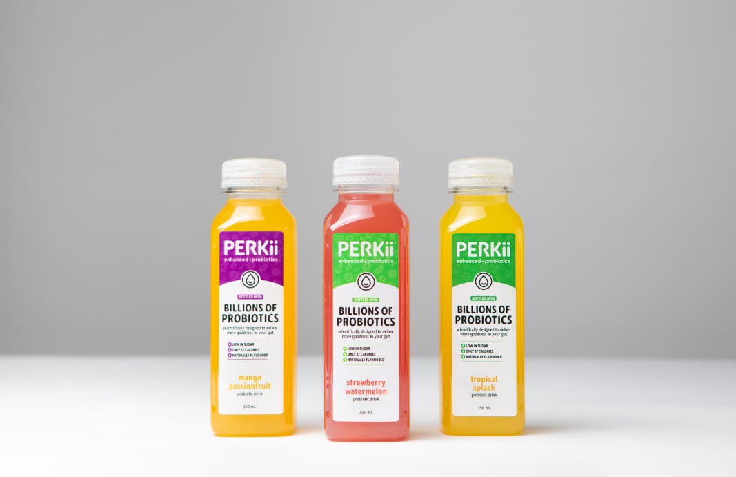 Survive the journey: PERKii sees steady sales of probiotic drinks made with exclusive encapsulation technology