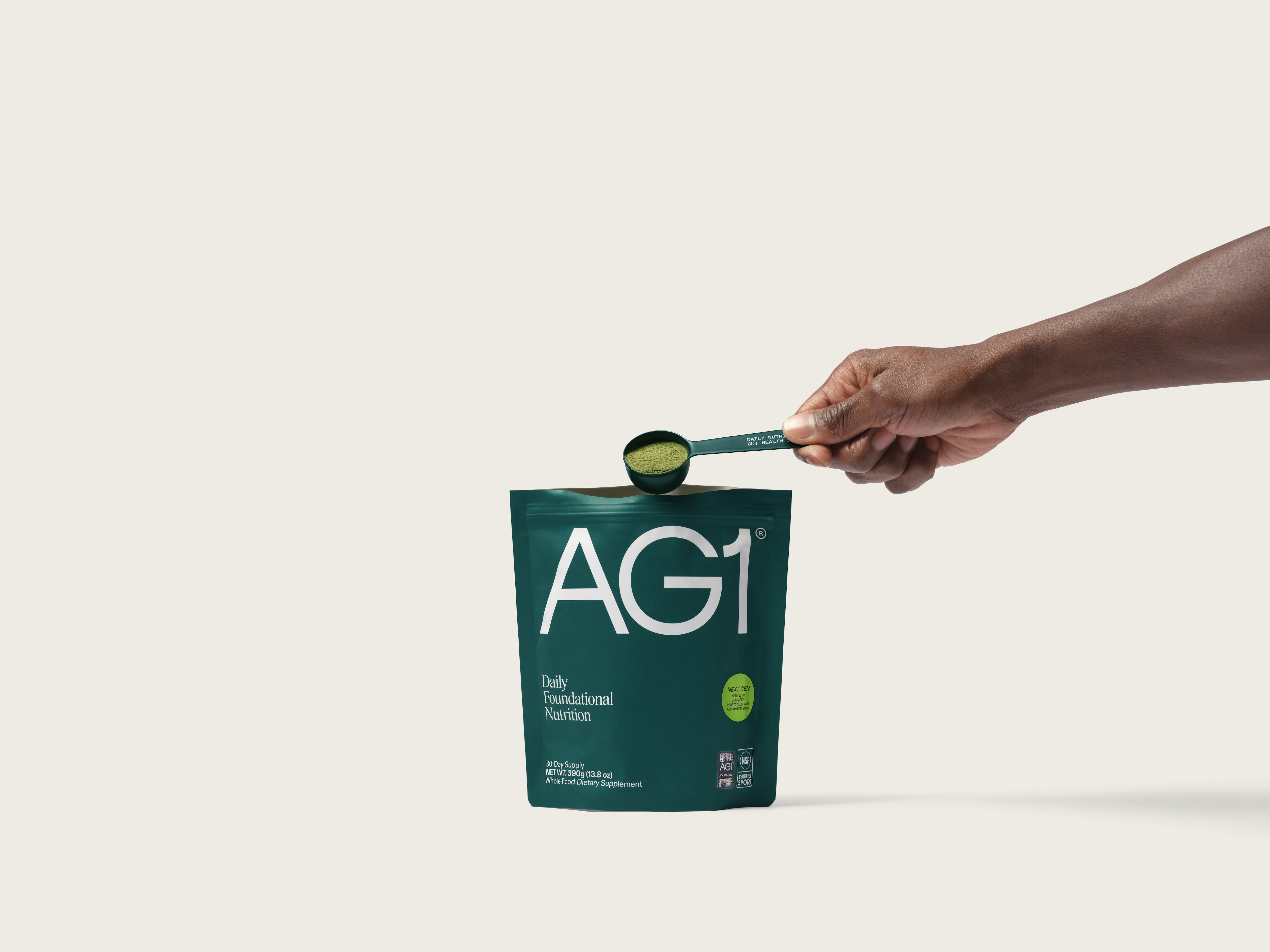 ‘Next-gen’ nutrition: AG1 launches reformulated daily greens powder
