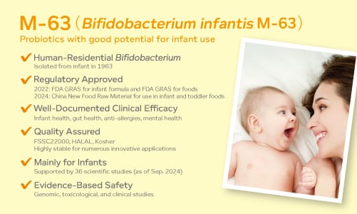 probiotic M-63 benefits