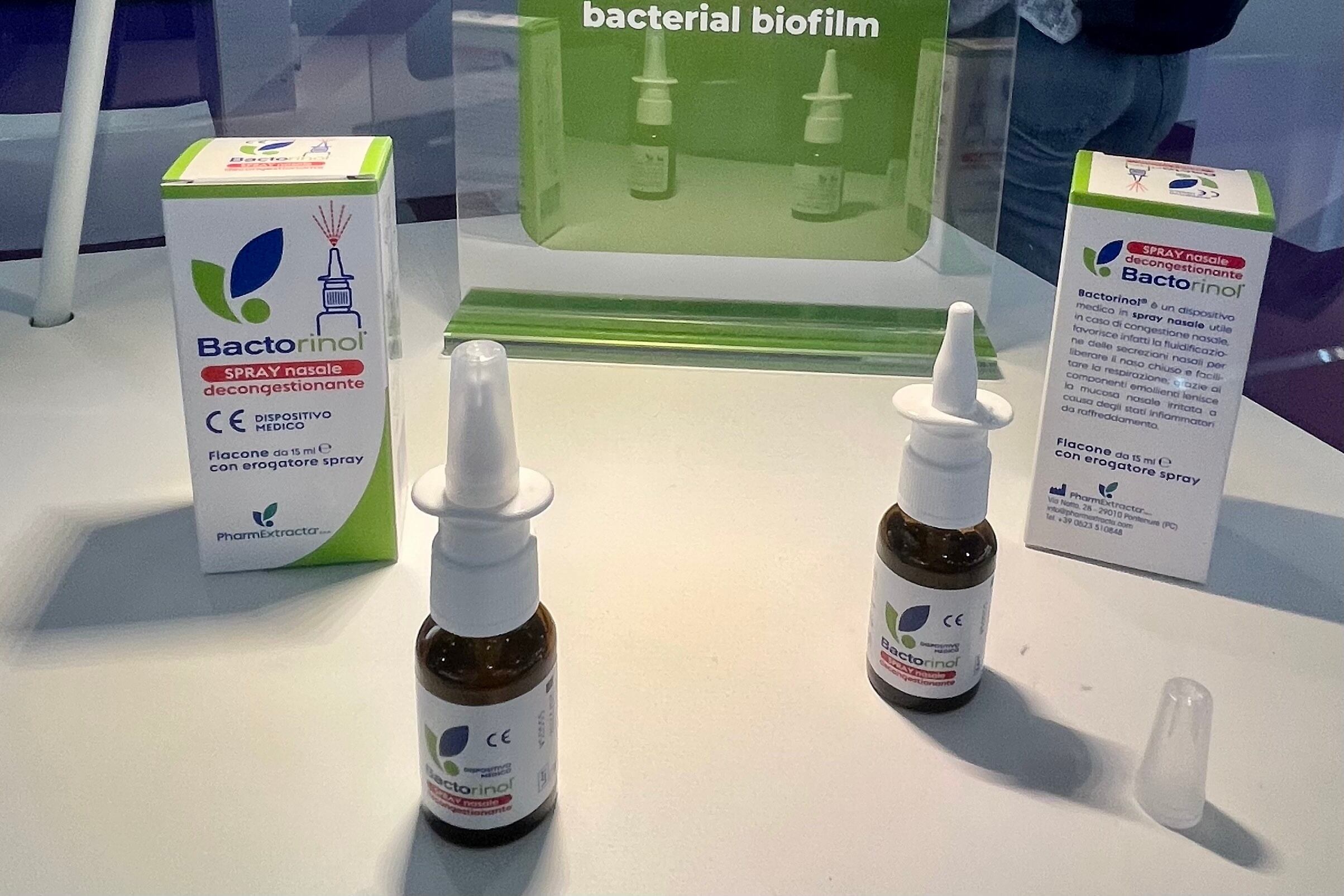 Bactorinol nasal spray at Vitafoods 2025