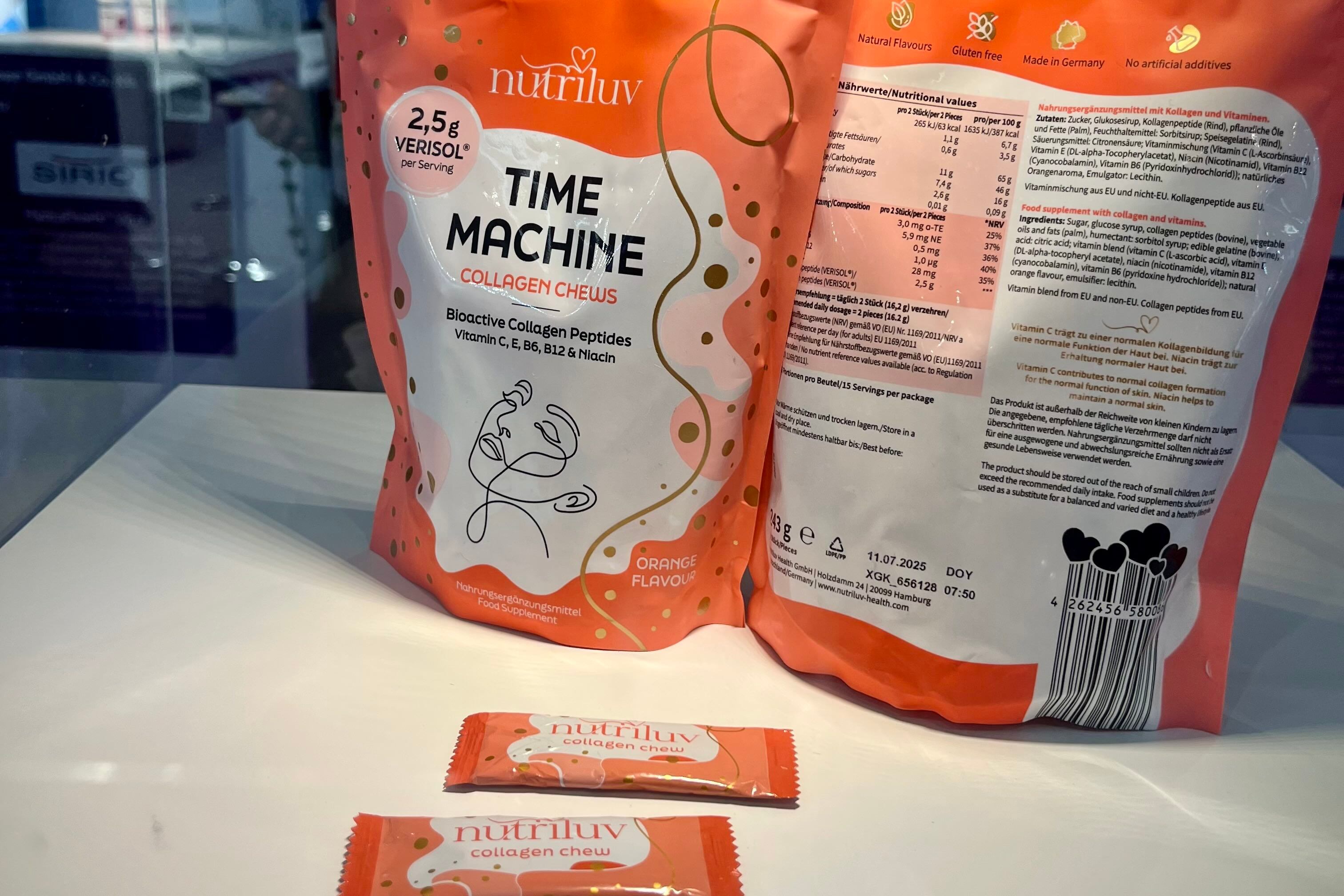 Time Machine Collagen Chews at Vitafoods 2025