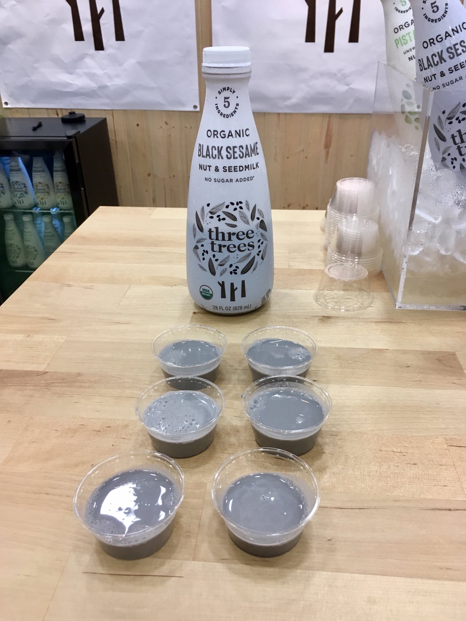 Black sesame milk?