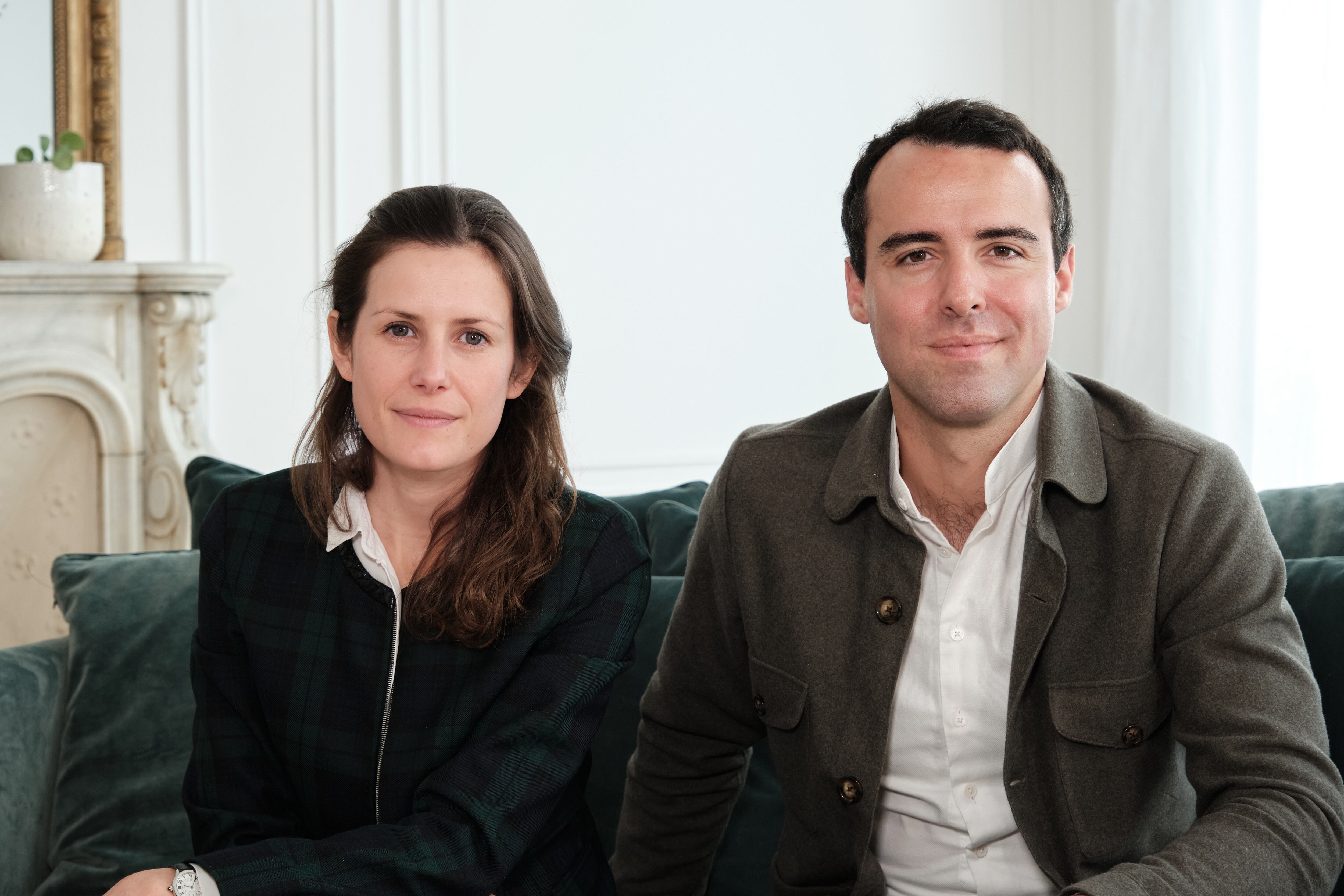 Verley founders Hélène Briand (left) and Stéphane Mac Millan (right)