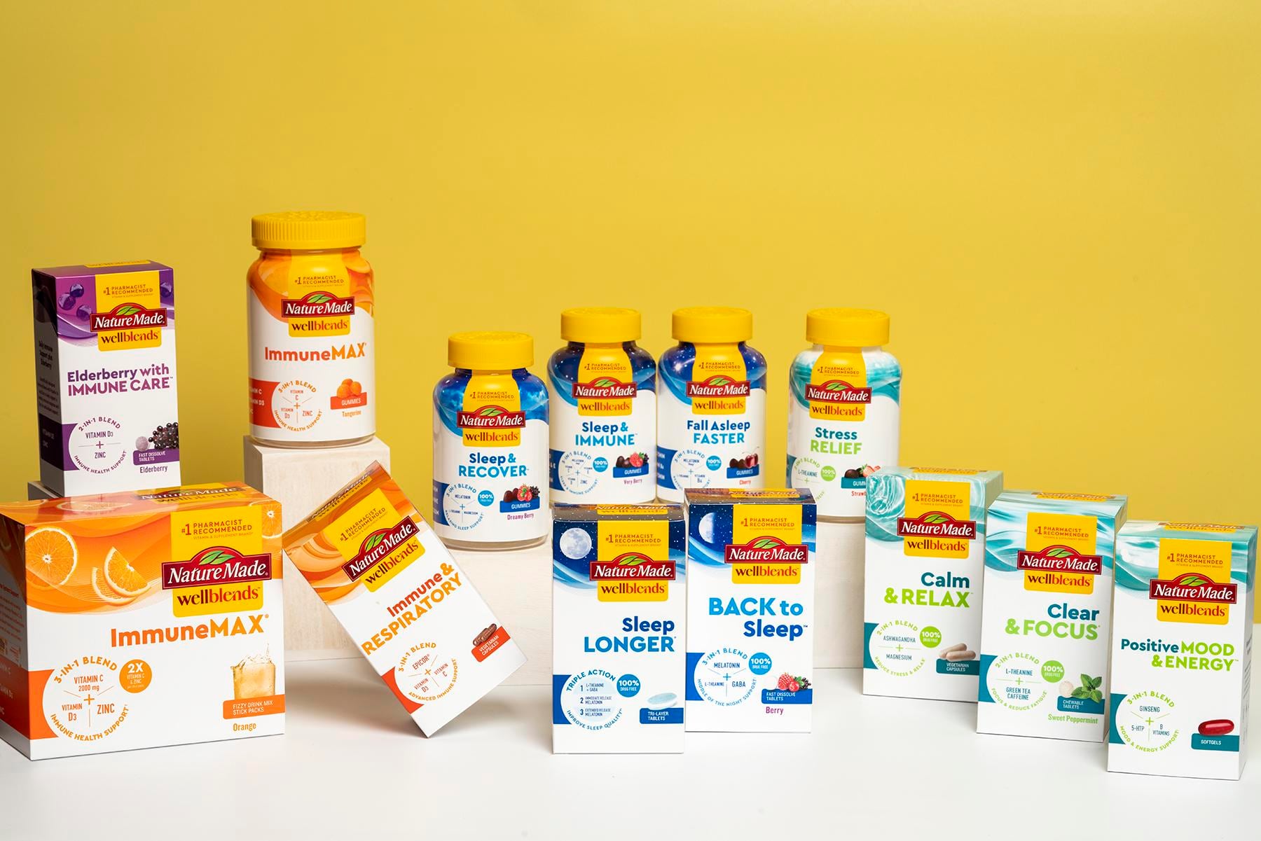 Nature Made launches Wellblends range for immunity, sleep & stress