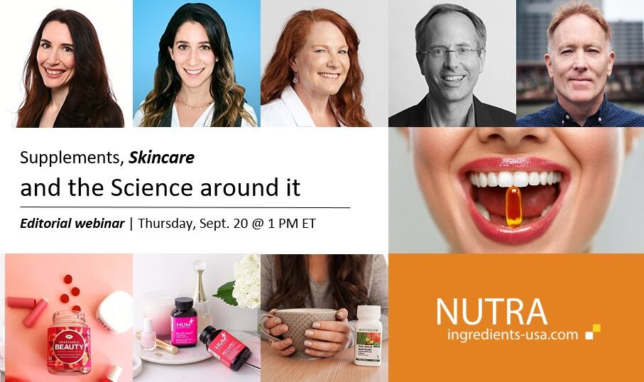 TOMORROW: Exploring the market landscape and science behind ‘beauty-from-within’ products