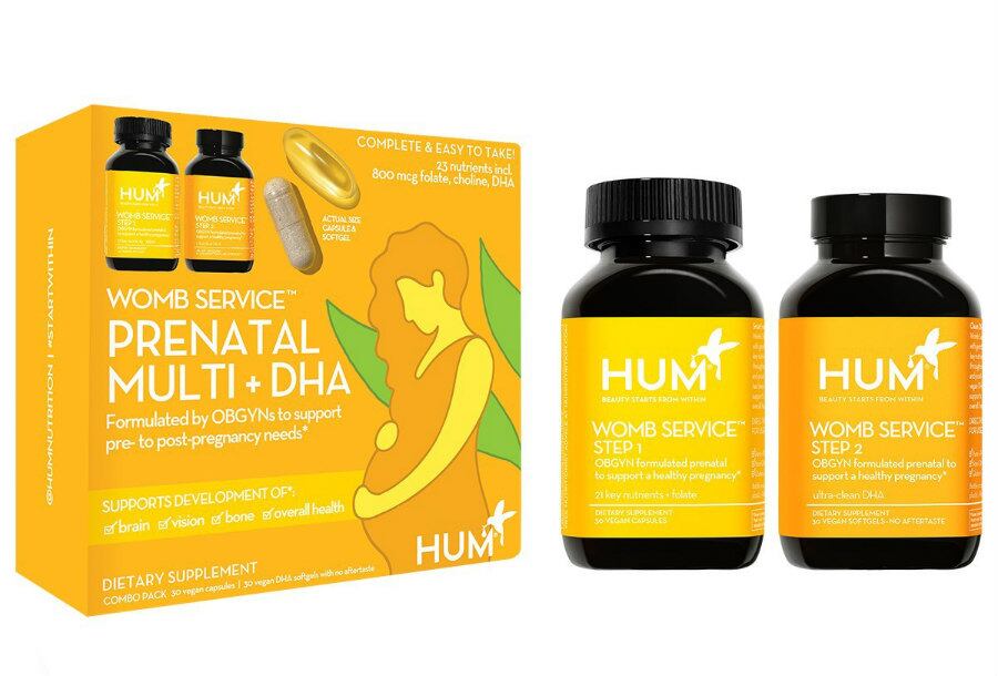 HUM Nutrition debuts 2-step prenatal system