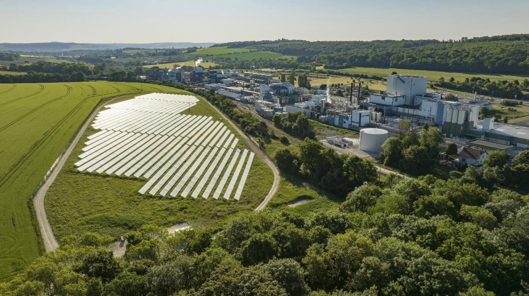 Lactalis unveils solar thermal power plant for sustainable whey production