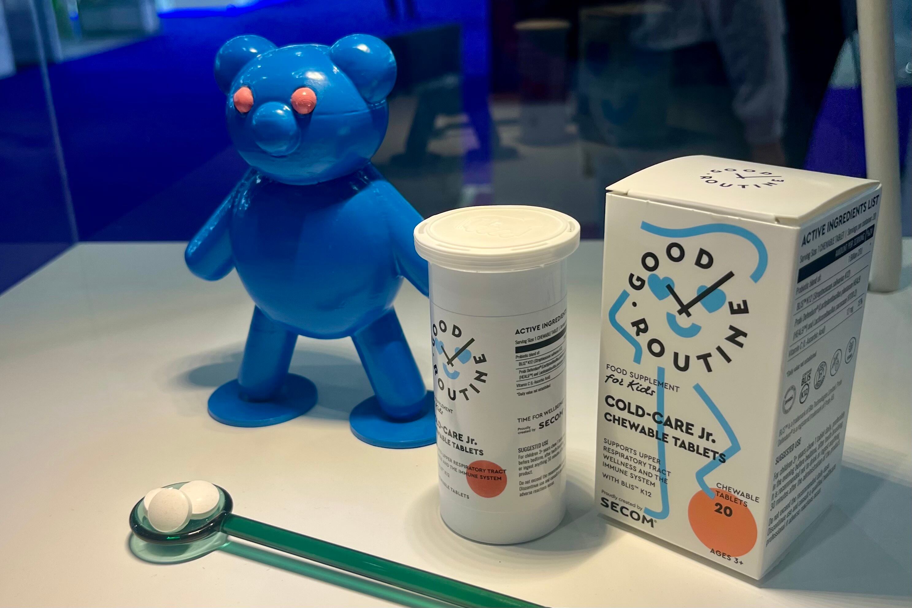 Good Routine's Cold-Care Jr. Chewable Tablets at Vitafoods 2025