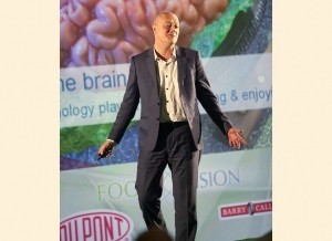 Brain food: Consumer behaviourist Richard Sedley delved deep into the links between brain function and food buying habits