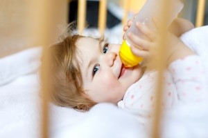 Baby bottle © Getty Images romrodinka