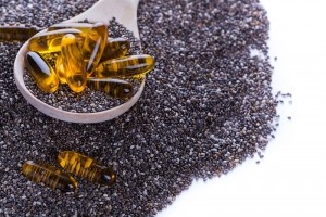 Chia seeds and oil © Getty Images pashapixel