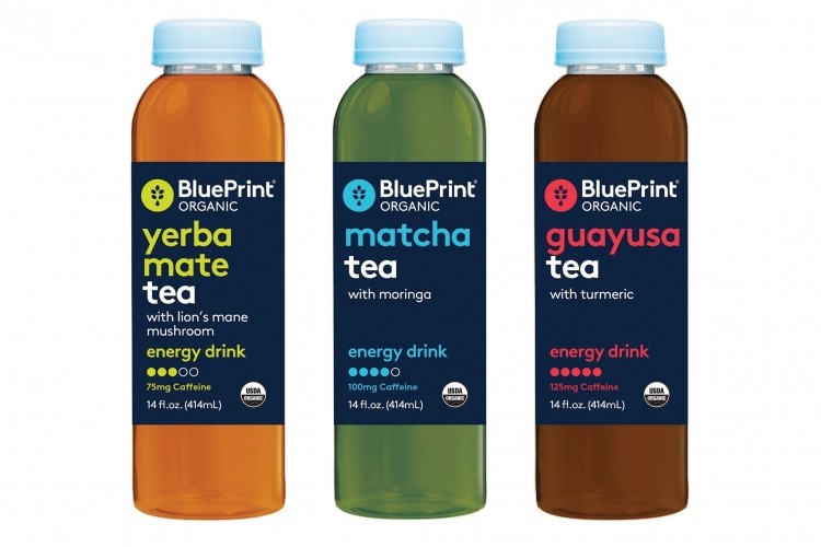 Tea and ‘superfood’ powered energy drinks by BluePrint