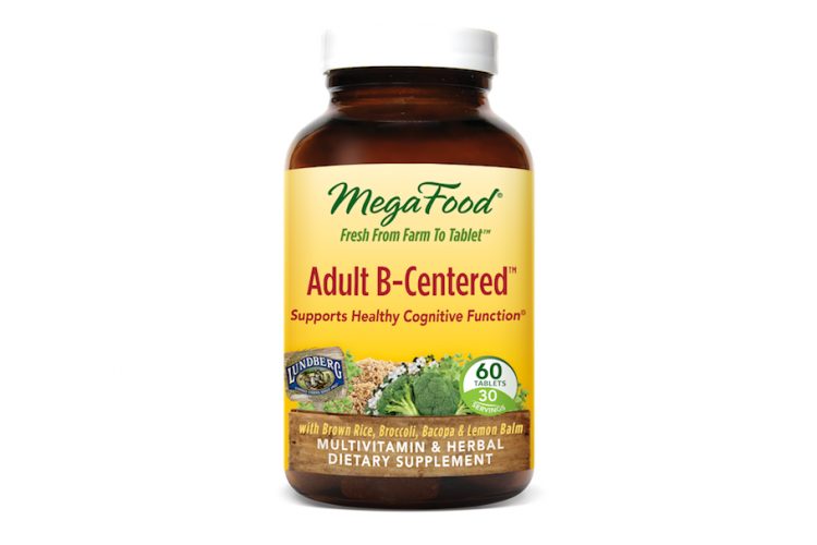 Adult B-Centered vitamins features botanicals for cognitive clarity
