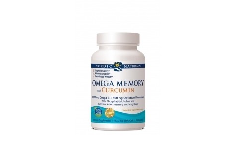 Omega Memory with curcumin by Nordic Naturals 