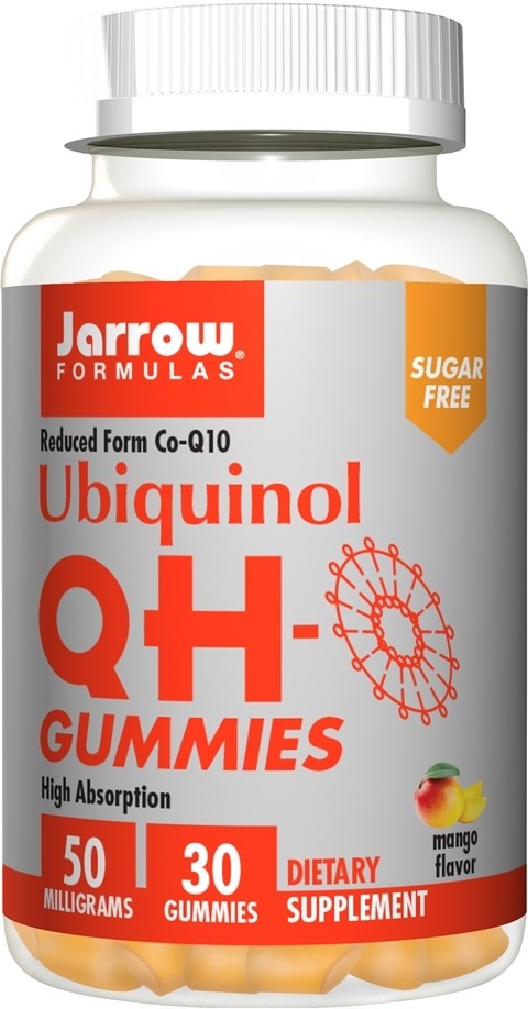 Mango-flavored Ubiquinol gummies to boost power performance