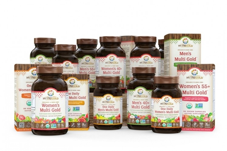 New line of plant-based multivitamins by NutriGold