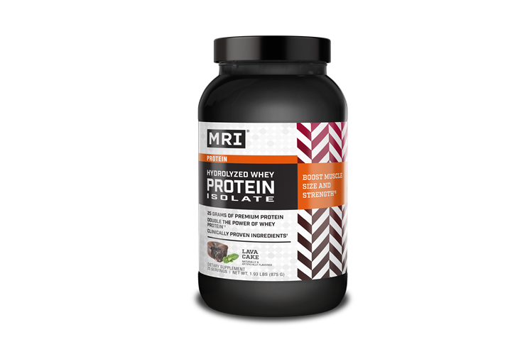 Hydrolyzed Whey Protein Isolate by MRI Performance