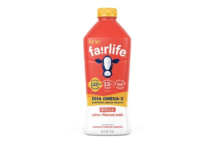 Ultra-Filtered Whole Milk with DHA Omega-3 by fairlife