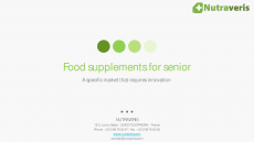 Food supplements for senior: a specific market that requires innovation