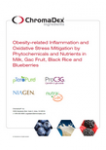 Obesity-related Inflammation and Oxidative Stress Mitigation by Phytochemicals and Nutrients in Milk, Gac Fruit, Black Rice and Blueberries