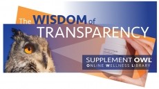 Make the wisdom of transparency work for your company—participate in the Supplement OWL.