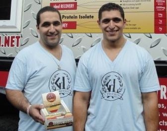 L-R: GI Nutrition co-founders Chris and Alex Karsos 