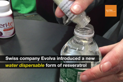 Evolva debuts new, cold-water dispersible delivery system for resveratrol