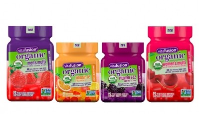 Vitafusion launches line of USDA-certified organic gummy supplements