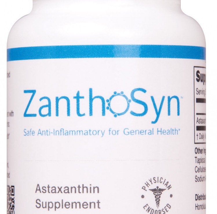 Cardax's synthetic astaxanthin is sold under the Zanthosyn brand name.