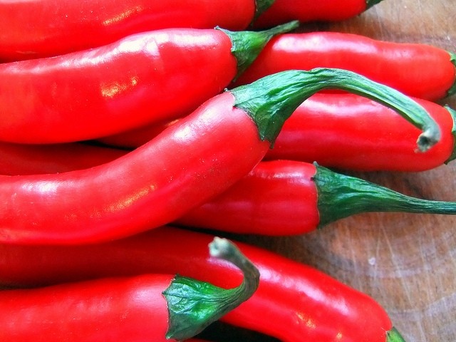 “Our data also suggested that TRPV1 triggering by dietary administration of capsaicin suppressed intestinal tumourigenesis,” say researchers. Photo credit: Julie Gibbons. 