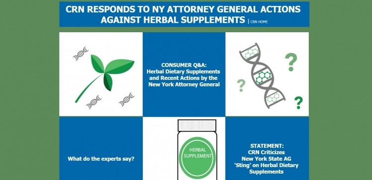 CRN has launched a special section on its website to focus on the NY AG's action: http://www.crnusa.org/NYAG/