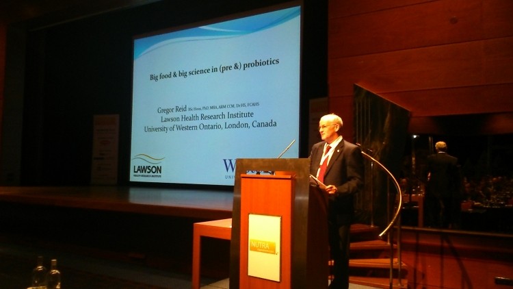 "Know what you are doing," warned Professor Reid as he addressed the Probiota 2014 delegates.