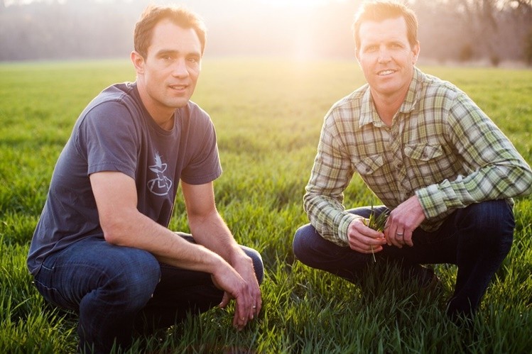 Co-founders Brandon Bert and Todd Habermehl.