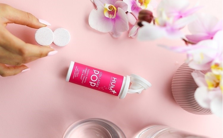 Expanding its beauty-from-within empire, HUM Nutrition launches effervescent tablet Collagen Pop