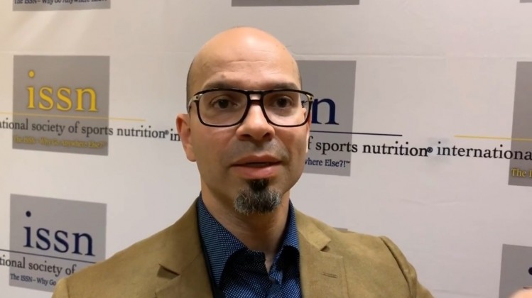 Dr Hector Lopez, speaking with NutraIngredients-USA at the ISSN Annual Conference in 2019