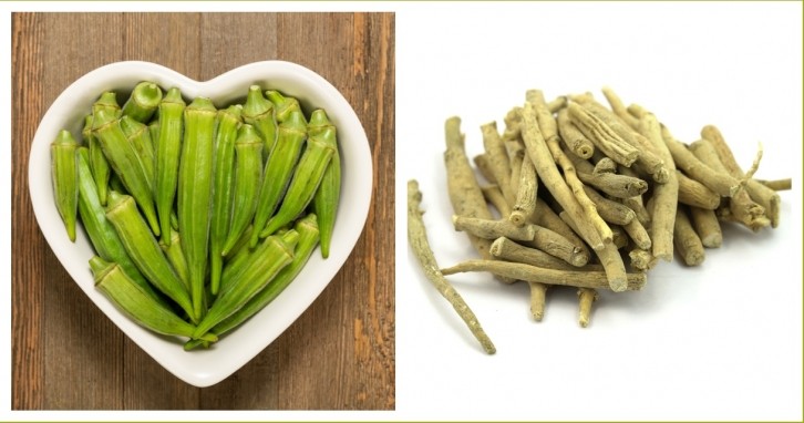 Digexin is a proprietary blend of standardized okra and ashwagandha extracts. The name is a nod to its digestive and mood benefits. Image credits: Okra - © Dan Totilca / Getty Images & Ashwagandha roots - © ravigora123 / Getty Images