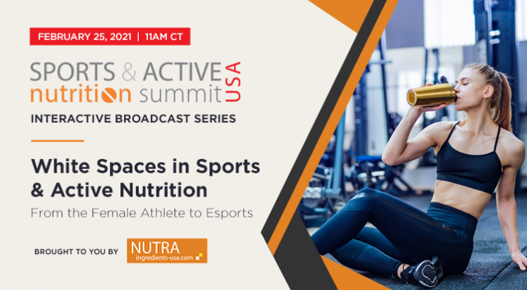 White Spaces in Sports & Active Nutrition from the Female Athlete to Esports