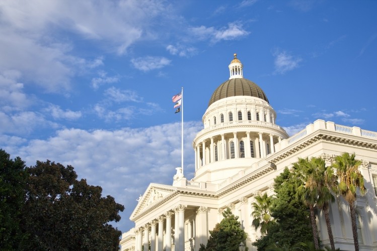 The bill will next be considered in the Senate Appropriations Committee, and should it pass that committe, the full California Senate will then vote on the bill.  Pictured: The California State capitol building in Sacramento.  Image © PictureLake / Getty Images 