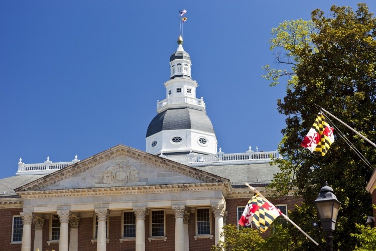 The Maryland State House In Annapolis.  Image © traveler1116 / Getty Images