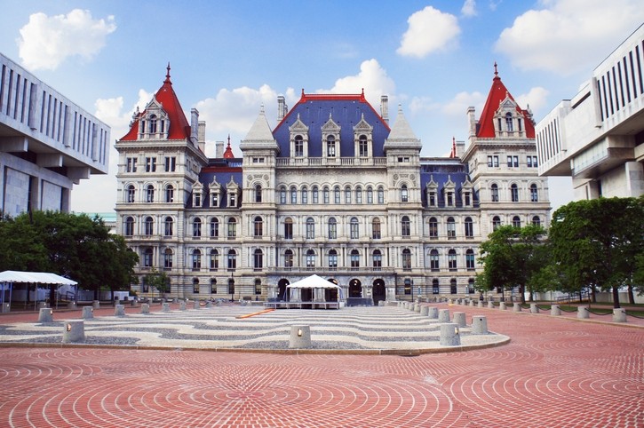 A view of the New York State Capitol building. ©Getty Images - Lavendertime