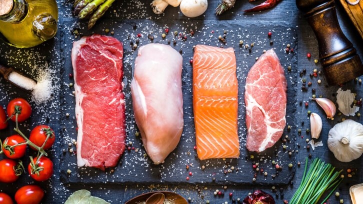 The new study suggested that taurine - found naturally in meat and fish - may extend lifespan in different animals.   Images © carlosgaw / Getty Images 