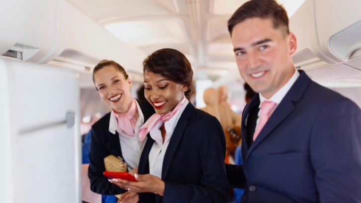 Airline flight crew members can be subject to work-related health issues including lack of sleep, improper nutrition and cosmic radiation.    Image © Anchiy / Getty Images 