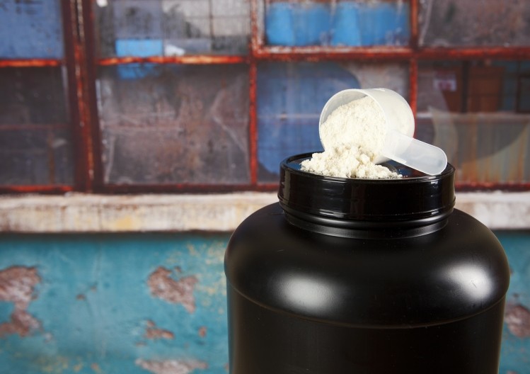 Protein powder product for sports nutrition.   Image © jorgegonzalez / Getty Images 