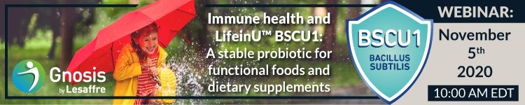 Immune health and LifeinU™ BSCU1: A stable probiotic for functional foods and dietary supplements